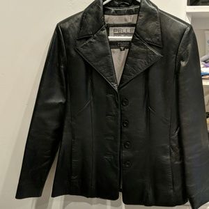 Leather jacket